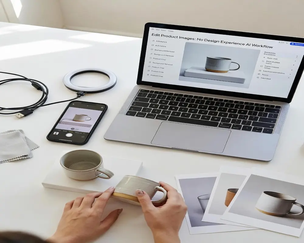 edit product images no design experience ai - step by step visual guide